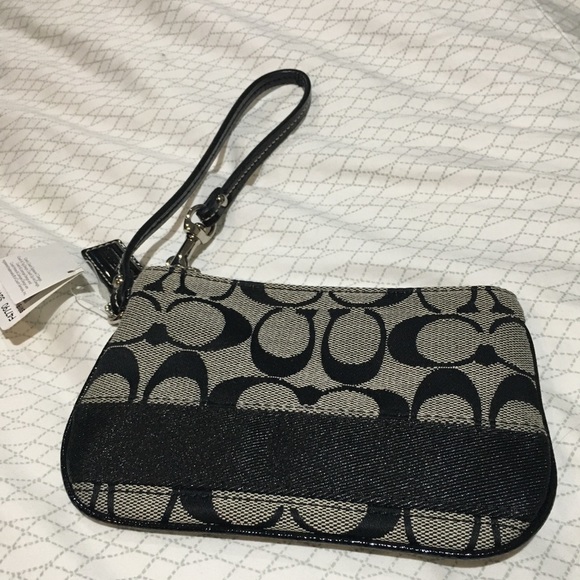 NWT Coach classic interlocking C pouchette - Picture 1 of 5